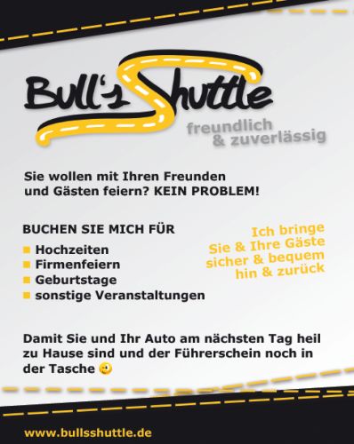 Bulls Shuttle in Ottobeuren - Fahrdienst